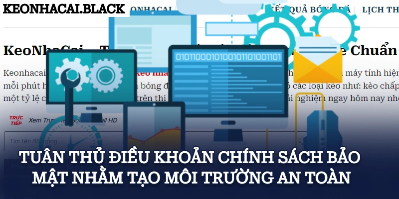 Tuân thủ điều khoản chính sách bảo mật nhằm tạo môi trường an toàn
